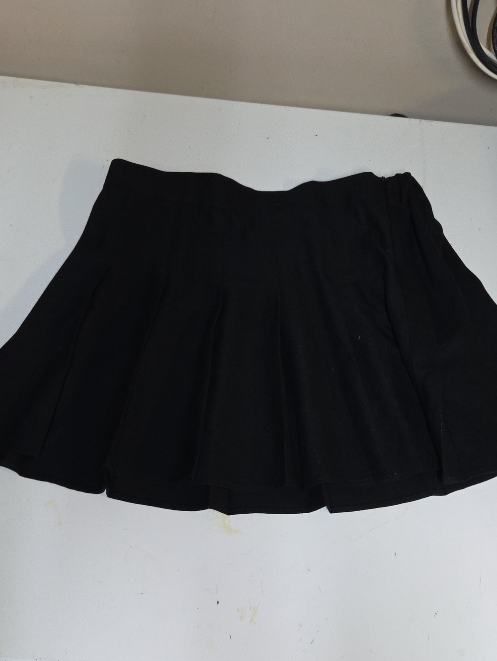 Garage Black Circle Skater Mini Skirt Sz L